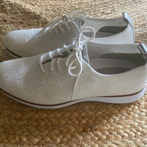 cole haan origianl grand wingtip shoes white sz 6.5